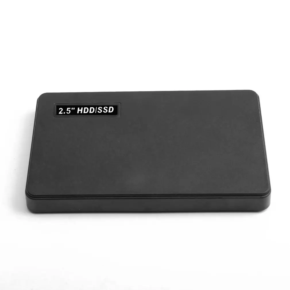 2,5 дюймовый внешний корпус для жесткого диска USB3.0 SATA жесткий диск черный чехол для ноутбука ПК Ультратонкий металлический