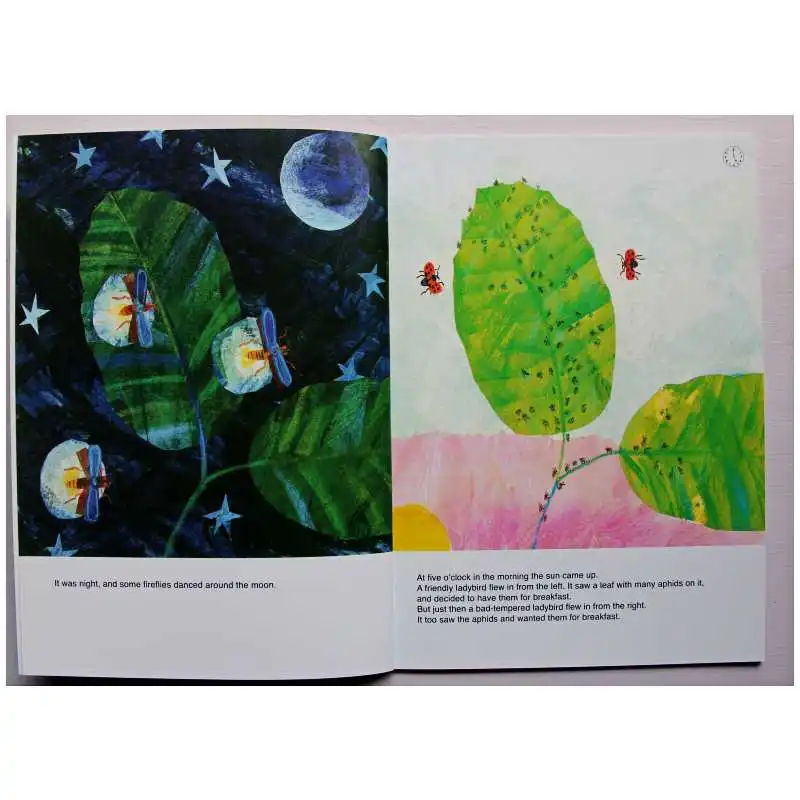 Бад закаленная Божья коровка от Eric Carle обучающая английская книга с картинками