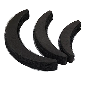 

Popular 3Pcs Women Girl Hair Bump Bun Maker Style Accessories Tool