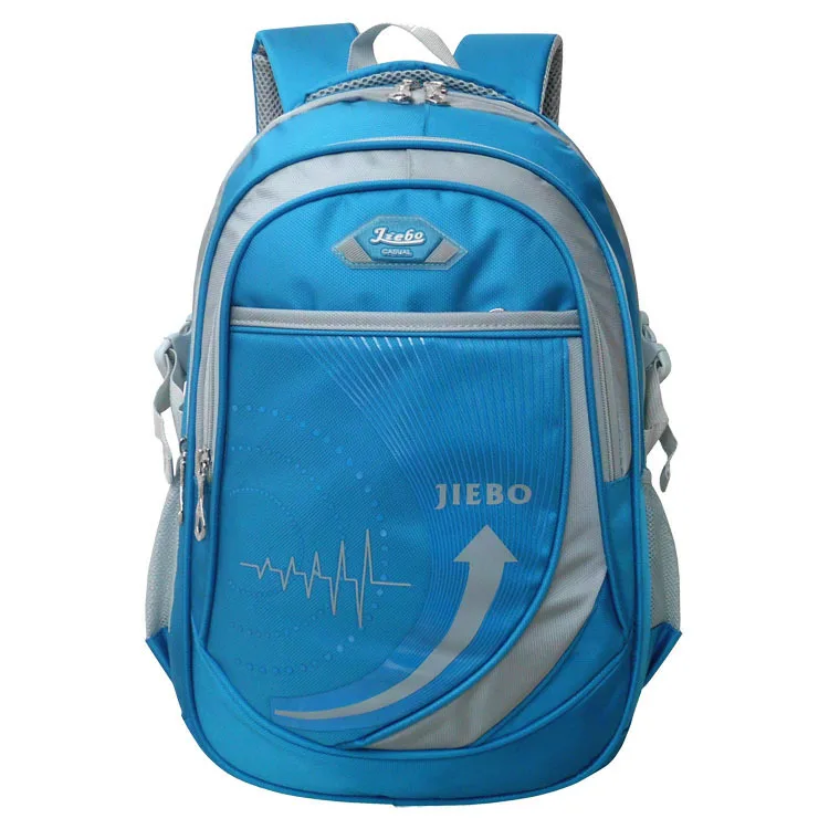 

New Style Bag Wholesale Fashion Casual Nylon Burden Relieving Middle School Students Young STUDENT'S Men's Women's School Bag Cu