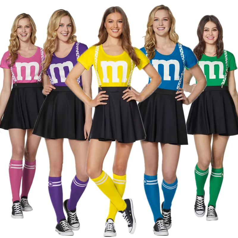 Сексуальный Японский средней школы для девочек болельщик Glee-стиль Чирлидинг