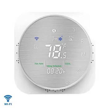 

Household WiFi smart thermostat temperature controller for smart heat pump US regulatory circuit