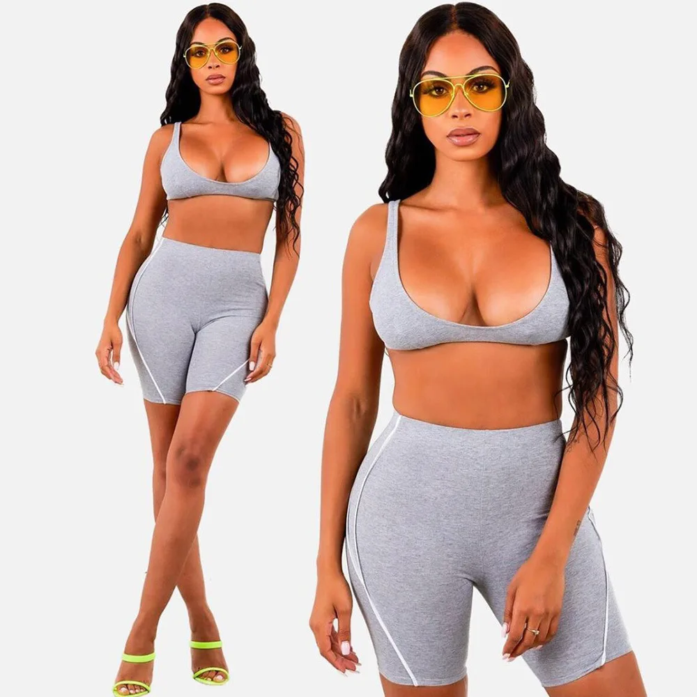 2019 Осенняя Новая женская Светоотражающая строчка Спортивная повседневная