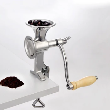 

Full Stainless Steel Classical Kitchen Tool Manual py Mill Grain Seeds Mill Hand Operated Nut Grinder And Spice Grinder