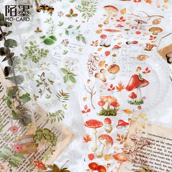 

1pcs/1lot Decorative Adhesive tapes Flower House Fresh retro plants Scrapbooking DIY Paper Scrapbooking Stickers 3m