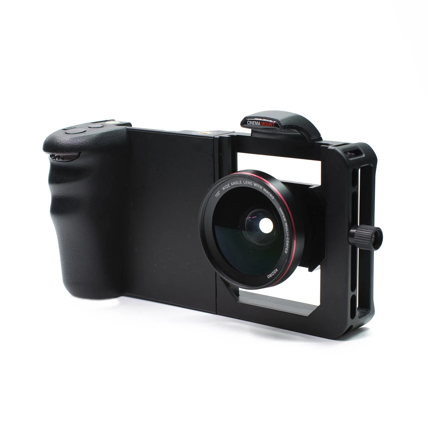 

Mobile Phone Stabilizer Profession Filming Mini Single-lens Reflex Camera Wide-angle Macro Universal Rabbit Cage Two-in-One Mobi