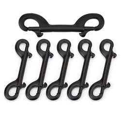Pack of 6 115 mm stainless steel durable double-head clamp hook bolt snap scuba diving buckle diving kayak paddle rope accessori