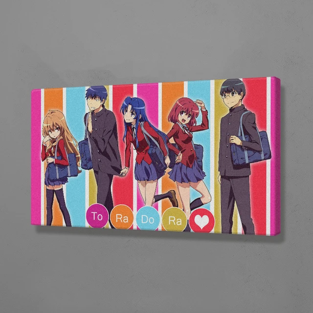 Toradora Anime, Anime Toradora Decorations, Canvas Wall Art Posters