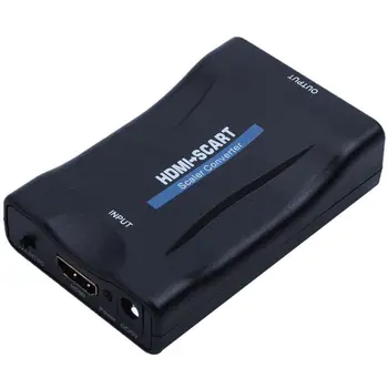 

HDMI To SCART Adapter 1080p Video o Converter Scaler Smartphone STB DVD