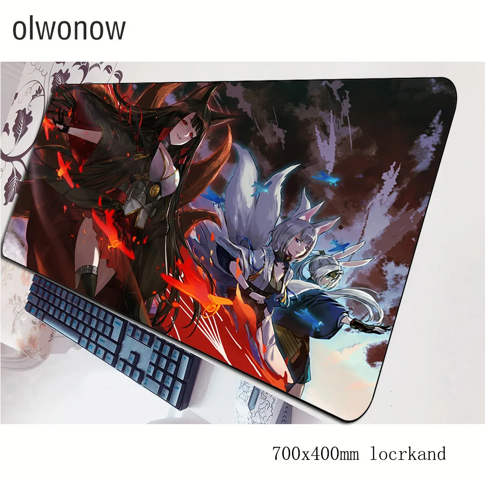 Azur Лейн коврик для мыши дома великолепный компьютерный 70x40 см игровой массовый
