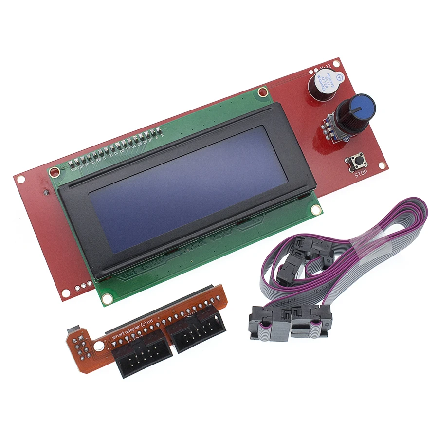 3D printer display Reprap LCD screen Ramps 1.4 LCD2004 intelligent controller 