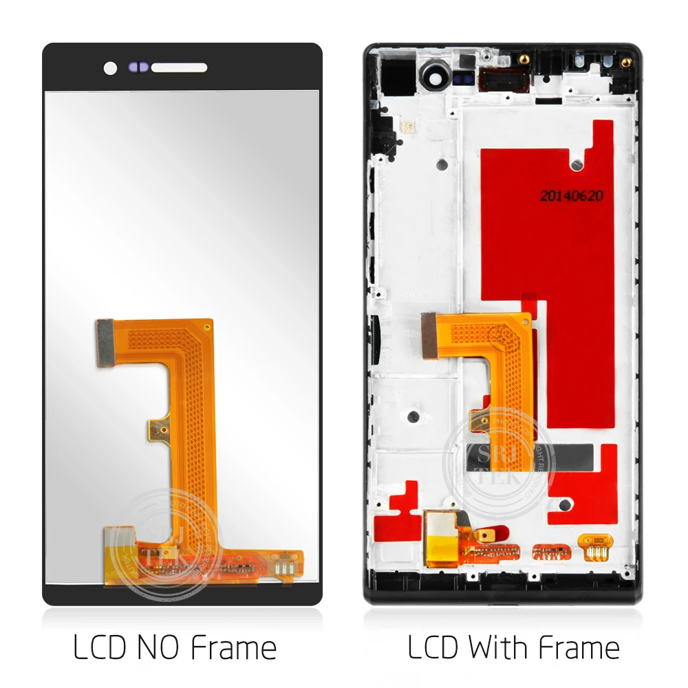 SRJTEK " для huawei Ascend P7 София P7-L00 P7-L05 P7-L10 ЖК-дисплей Дисплей+ дигитайзер Сенсорный экран Стекло в сборе