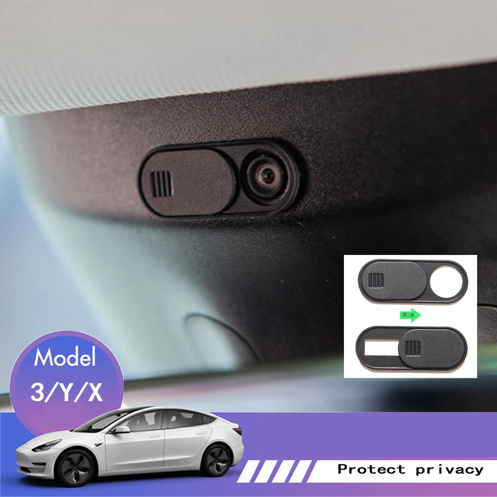 

Universal Security Small Accessories Shield Privacy Protection Durable Tools Thin Webcam Cover Car Camera For Tesla Model 3