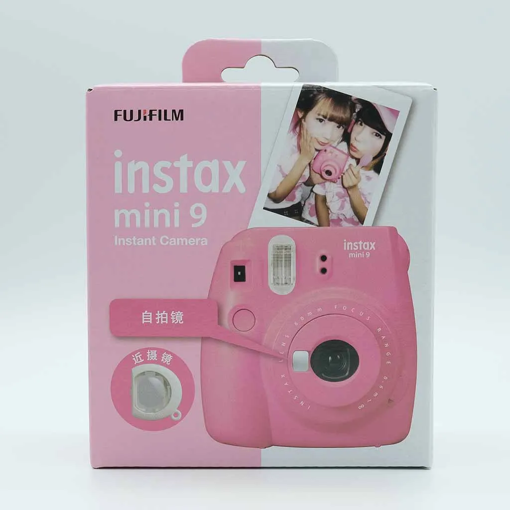 Фотокамера моментальной печати Fujifilm INSTAX Mini 9, подарочная упаковка, новинка, 5 цветов, подарок на Рождество, Год, фотокамера моментальной печати, Новинка