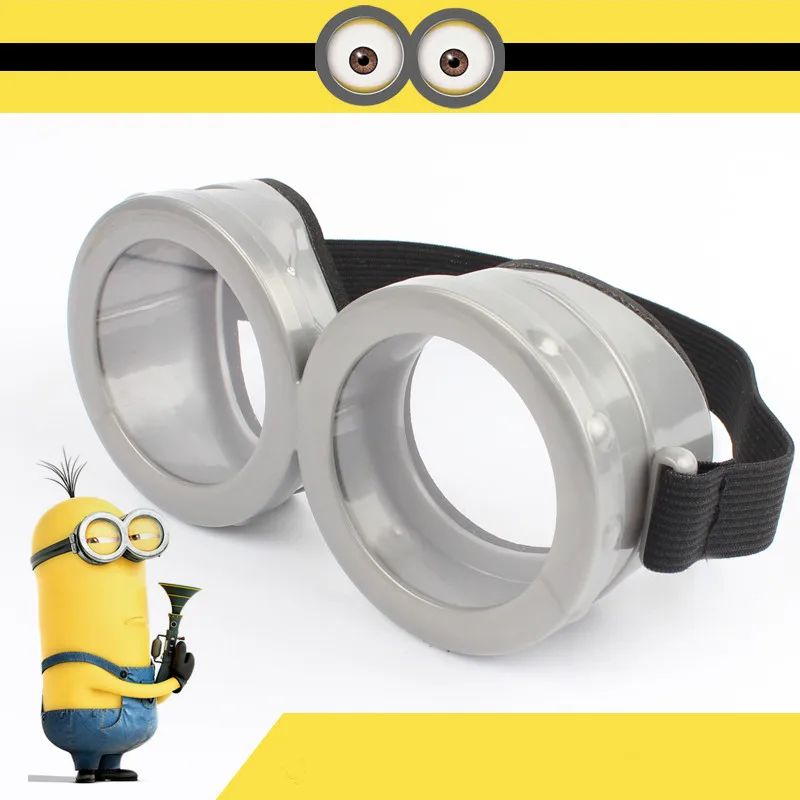 1pc Glasses 10 шт./компл. плакат с миньонами и флагами мультфильм тема вечерние для детей с днем рождения украшения тематические праздничные детские - Цвет: 1pc Glasses