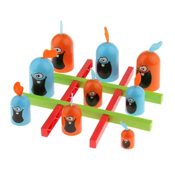 

Gobblet Gobblers Chess Board Game Line up for Family Parent-Child Party Toy