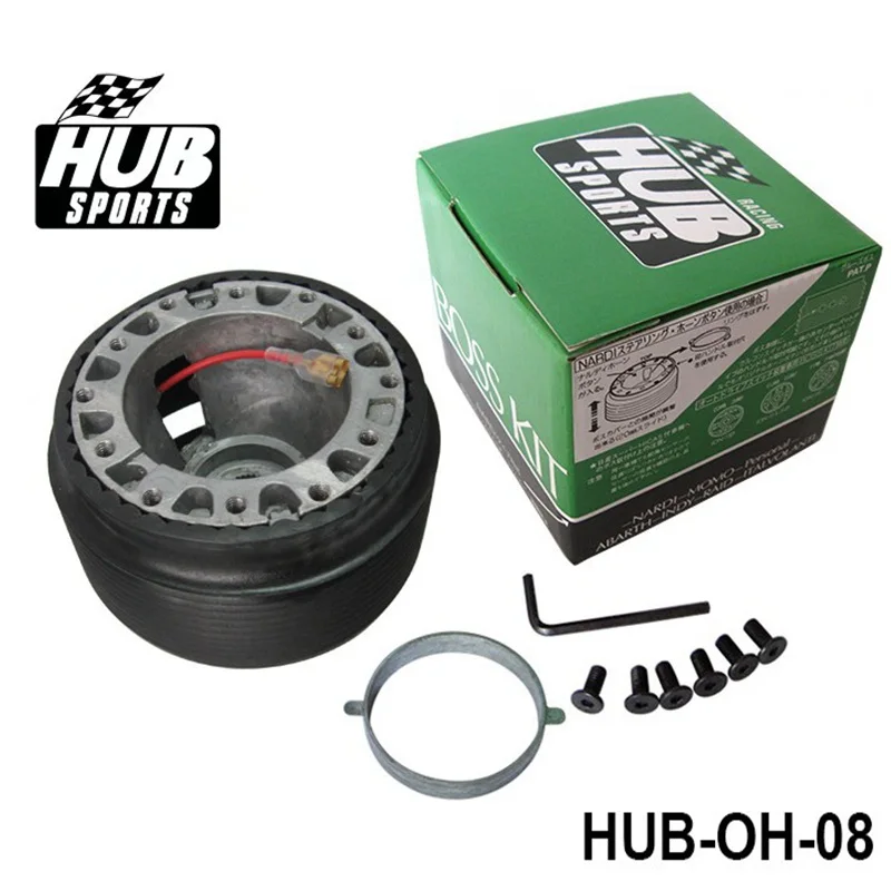 

Hub Adapter Boss Kit Aftermarket 6-Bolt Steering Wheel For Honda Prelude Accord For Acura Integra 86-99 HUB-OH-08
