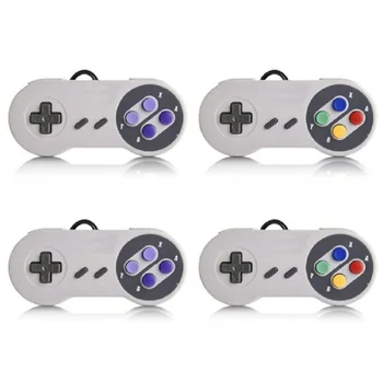 

USB 2.0 PC Gamepad Wired Game Controller Retro Portable Joypad Gaming Machine Controller SNES Game Pad Joystick for Windows PC