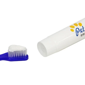 

Pet Teeth Cleaning Supplies,Dog Healthy Edible Toothpaste for Oral Cleaning and Care