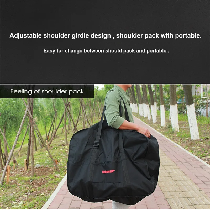 Best 14"16"20" Folding Bike Carrier Thick Bicycle Carry Packing Bag Foldable Bicycle Transport Bag Waterproof Loading Vehicle Pouch 4 Best 14"16"20" Folding Bike Carrier Thick Bicycle Carry Packing Bag Foldable Bicycle Transport Bag Waterproof Loading Vehicle Pouch 4