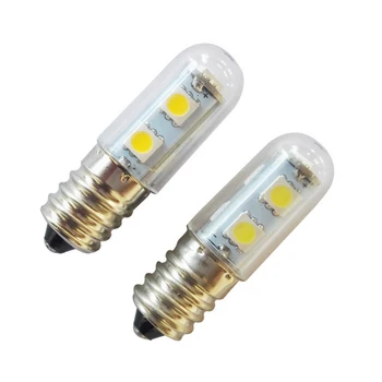 

220V 110V Led Bulb Refrigerator Light 1.5W E14 7LED 5050 SMD Range Hood Aewing Machine Bulbs Energy Saving Lamp for Fridge
