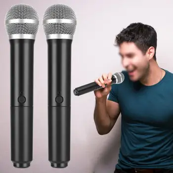 

2 Microphone with 1 Receiver Set USB 3.0 Desktop Laptop Accessory for TV / Audio / Computer New