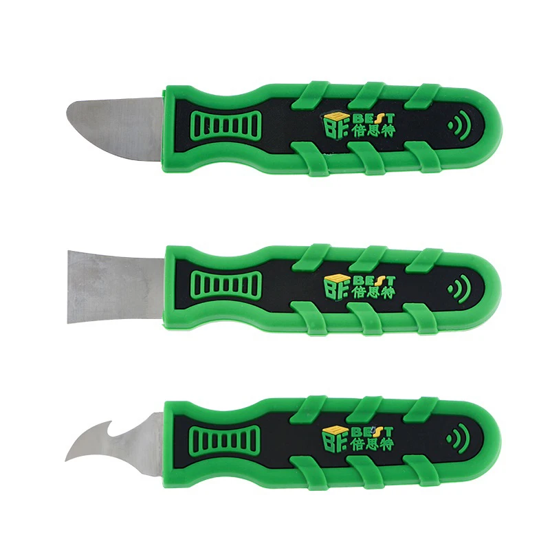 

Best New Arrived 3PCS/SET Phone Tablet Confortable handle Opening Tools Metal Spudger Set For iPhone iPad Samsung Smartphone PC