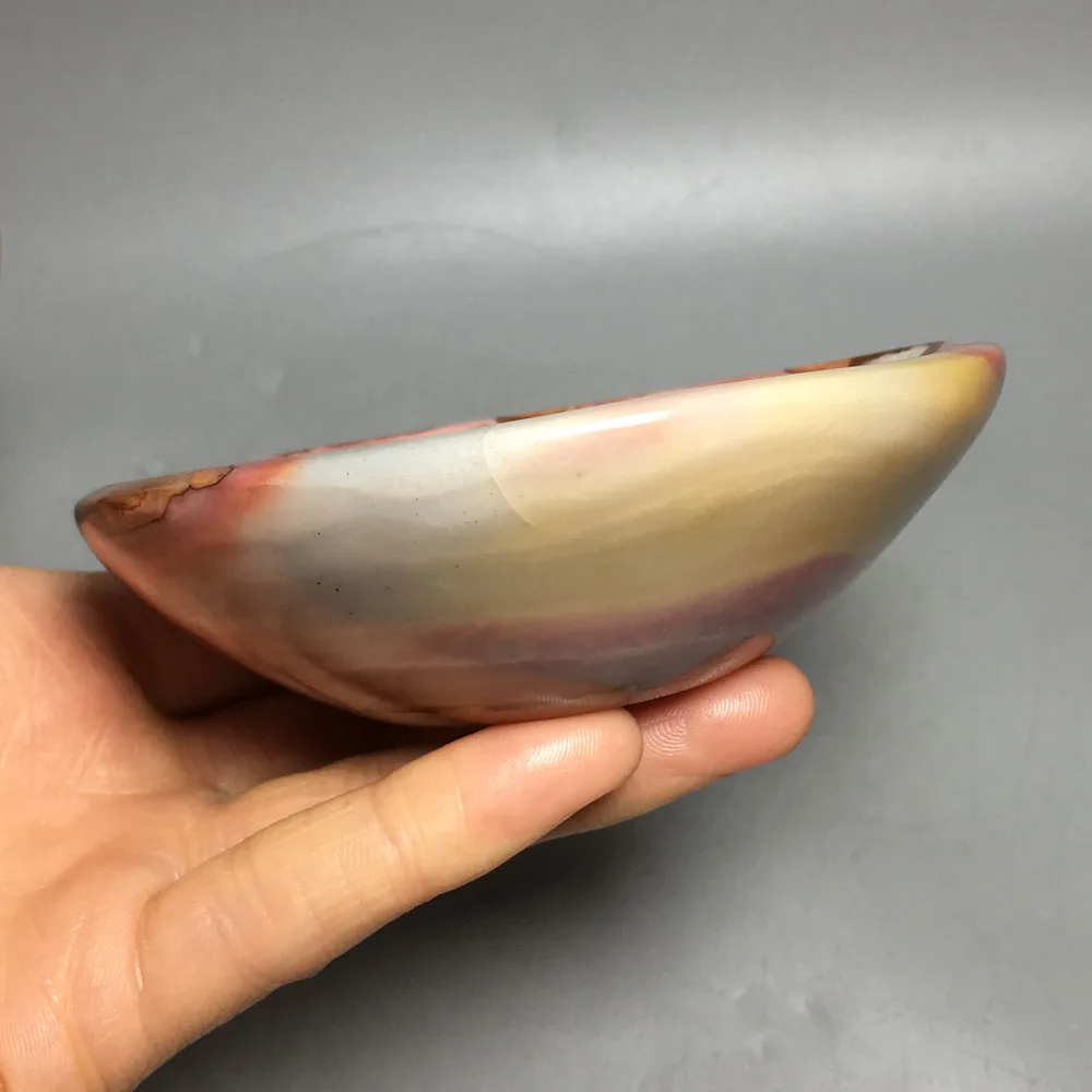 235g Hot sale Natural ocean quartz bowls healing ashtray crystals