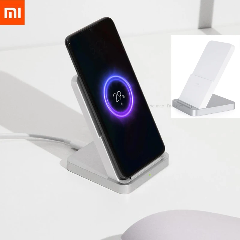 Original Xiaomi Vertical Air cooled Wireless Charger 30W Max 19V 1.6a