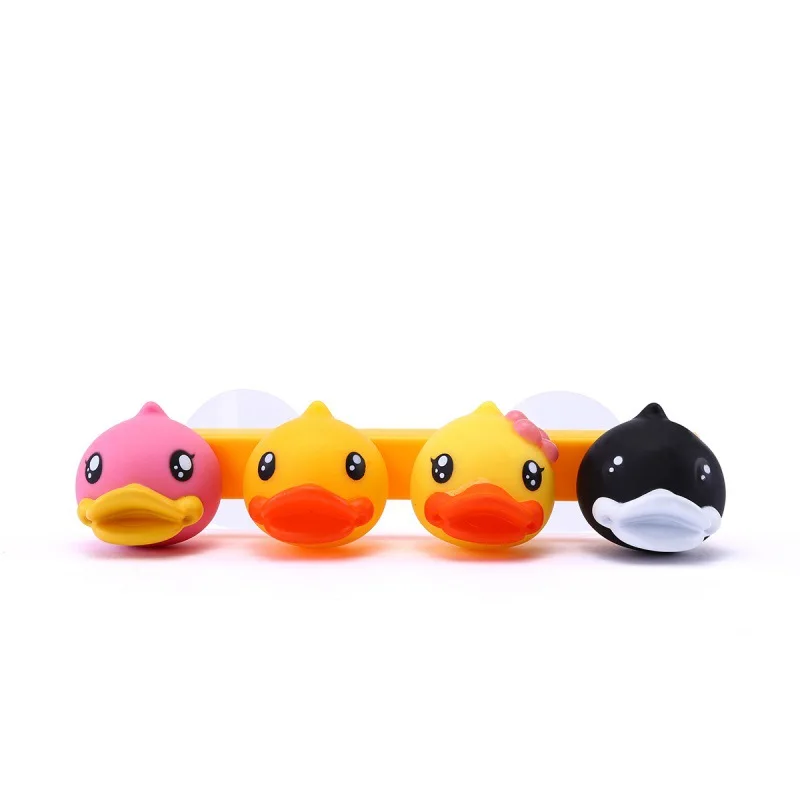 

B. Duck Small Yellow Duck Bathroom Toothbrush Holder Children Cute Cartoon Toilet Adult Toothbrush Holder