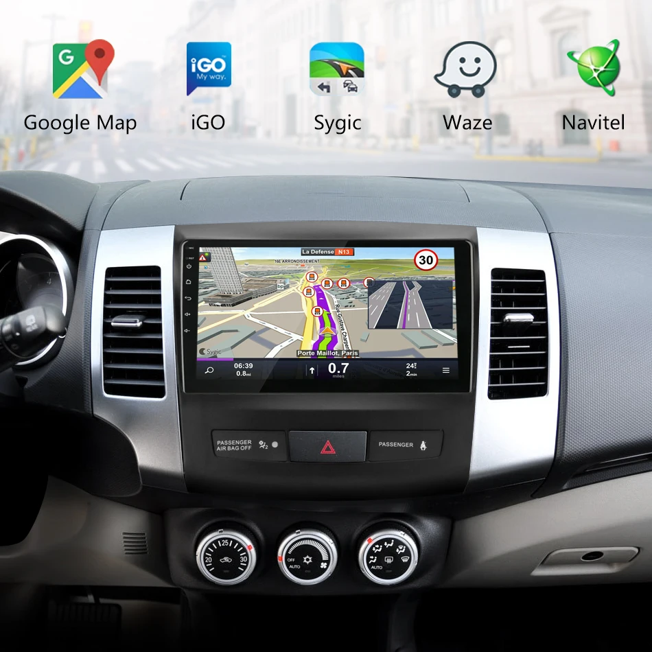 Flash Deal 2 Din 2G+32G Android 8.0 Car Radio for Mitsubishi Outlander Xl 2 CW0W 2005-2012 Navigation GPS Coche Players DVD Head Unit RDS 12