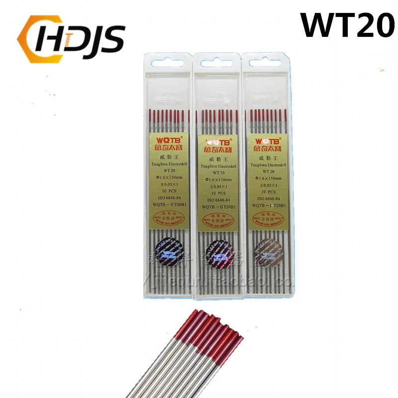 Tools 2.4mm Welding Tungsten Electrodes Welding Rods Thorium WT20 for
