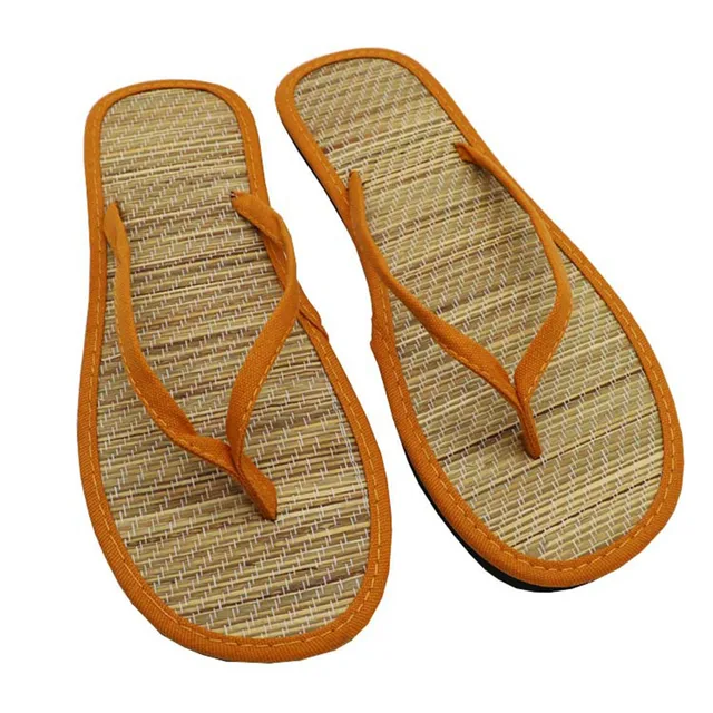 Womens Slippers Bamboo | Bamboo Sandals Slippers | Bamboo Rattan Flat  Slippers - Hot - Aliexpress