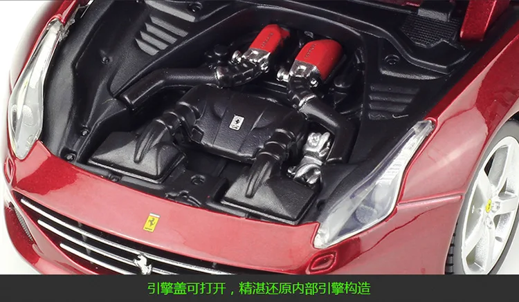 Bburago 1:24 FERRARI California T модель автомобиля из сплава