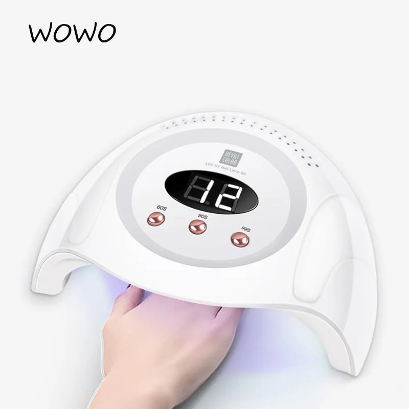 

SUN B6 UV LED Nail Dryer 90W Gel Polish Curing Lamp with Bottom Timer LCD Display Quick Dry Lamp For Nails Manicure Tools