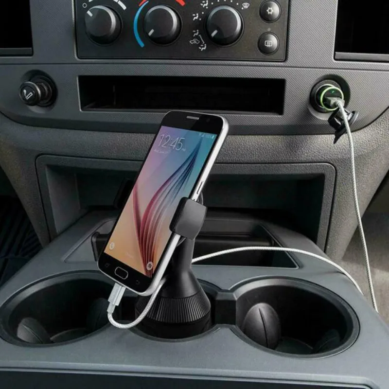 Регулируемый автомобильный держатель для телефона универсальный Iphone 12 Короткий