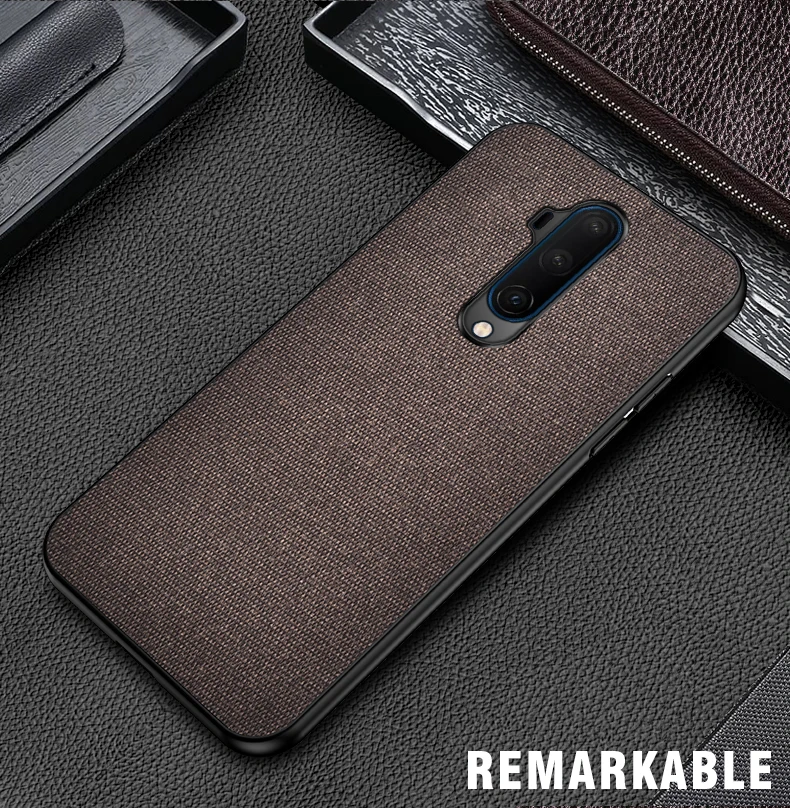 Чехол для OnePlus 7T Pro, 6,67 дюймов, роскошная задняя крышка, силиконовый тканевый противоударный чехол, coque capas для One Plus 7T Pro, чехол для mlaren Edition