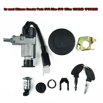 

Fuel Set For GY6 139QMB 50 125cc 150cc Scooter Ignition switch lock Keys Tank Convenient Durable