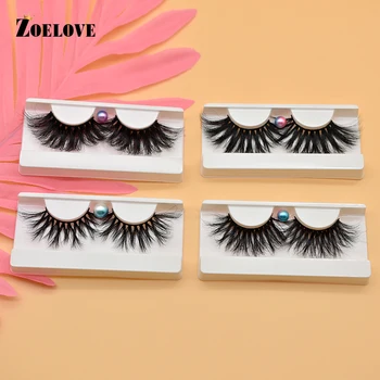 

False Mink Eyelashes Individual 3d Lashes Wholesale Magnetic Lash Volume 25mm Mink Faux Eyelash Extension Makeup