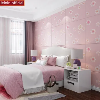 

3D wall stickers anti-collision soft package wall skirt children's room bedroom bedside background kindergarten wall stickers