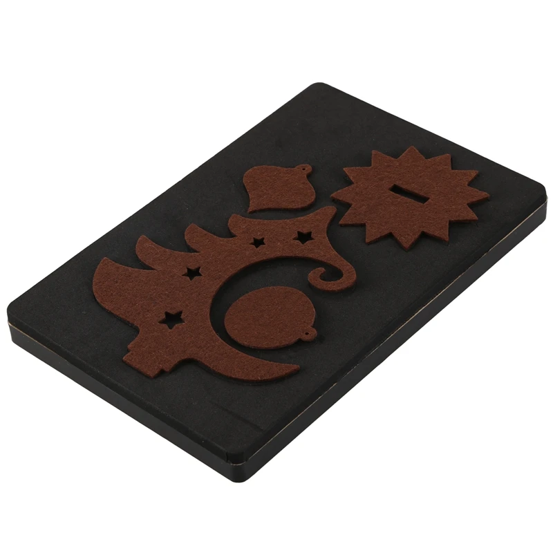 Рождественская елка-6 DIY деревянная форма Трафаретный вырубной штамп для Скрапбукинг Толщина