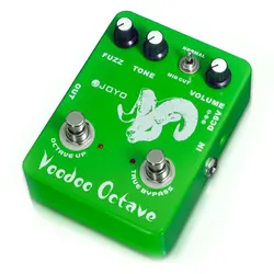 JF-12 Voodoo Octave Fuzz Effect Guitar Pedal Electric Bass Dynamic Compression Guitar Bass Accessories
