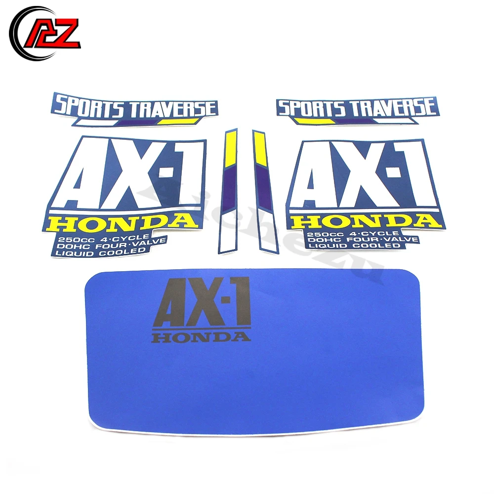

ACZ Motorcycle Stickers Complete Graphic Kit Dirt Bike Sticker Fuel Tank Decal Gas Tank Decals For Honda AX-1 250 Dirtbike
