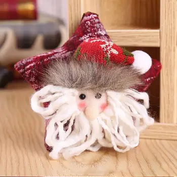 

Mini Five-pointed Str Pillow Shped Doll Christms Tree Pendnt Pssing Decortion Christms Gift Chrm