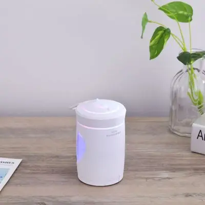 Kbaybo увлажнитель для воздуха с разъемом Micro USB Арома эфирные масла диффузор с светодиодный ночник и небольшой вентилятор 3 в 1 очиститель воздуха для дома