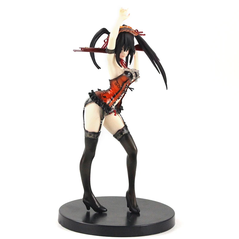 24cm Date A Live Kurumi Tokisaki Figurine PVC Action Figure 4