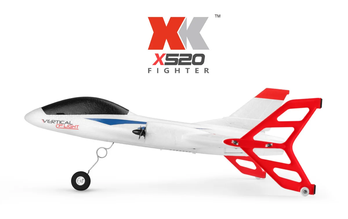 WLtoys XK520 RC самолет планер из пеноматериала 6 каналов бесщеточный вертикальный снять трюк аэрокрафт большой пульт дистанционного управления