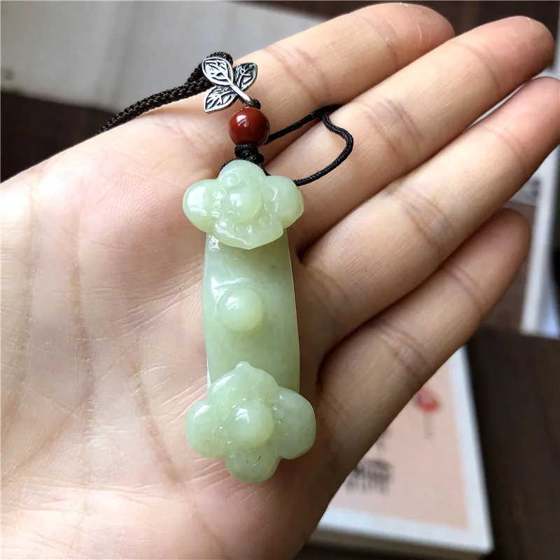 Natural Dark Green Nephrite Pendant Dragon Wealth Nepal | Ubuy