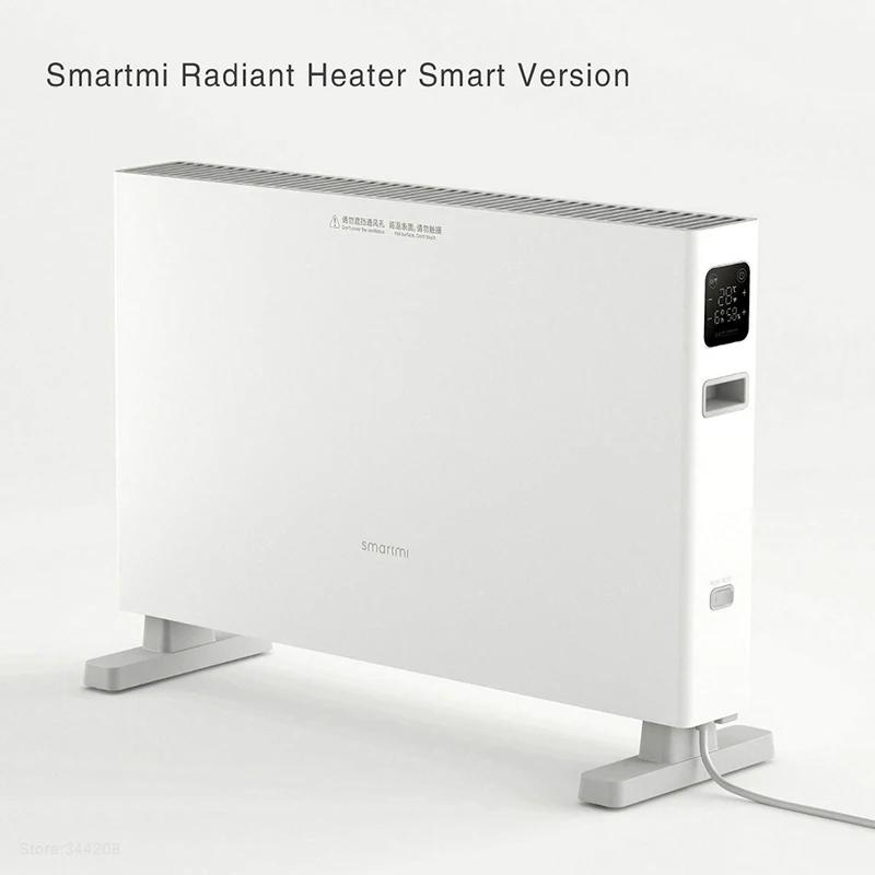 SMARTMI электрический обогреватель умная версия быстро удобные обогреватели для дома комнаты Быстрый конвекторный вентилятор для камина настенный обогреватель бесшумный - Цвет: White
