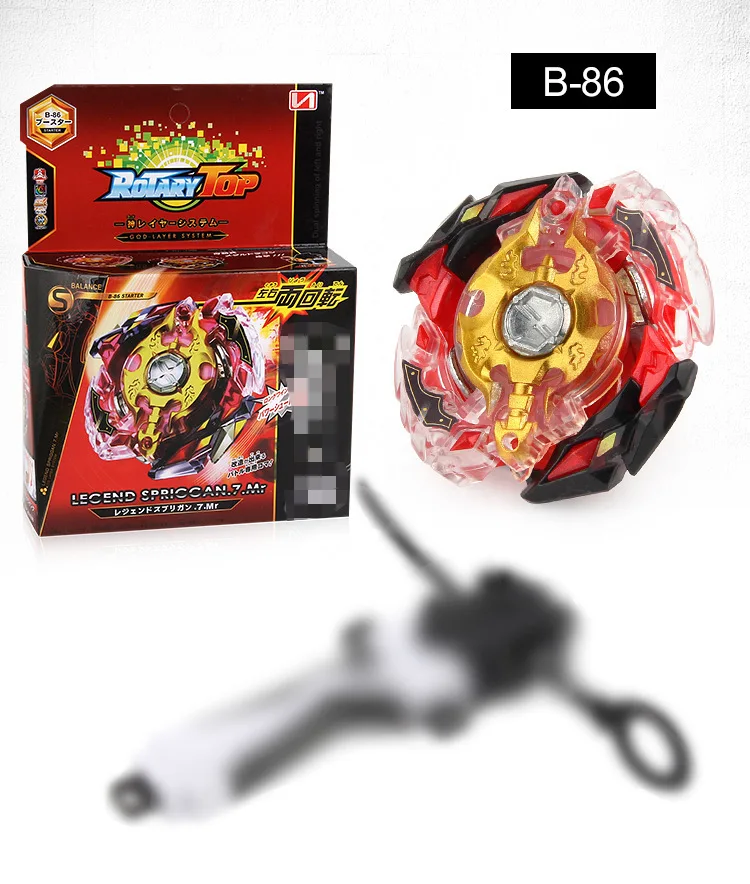 Burst Spinner в сборе из сплава битва Beyblade Gyro Toy B-86 Legend God of War с ручкой измерительная лента передатчик